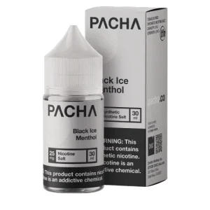 Pachamama Black Ice Menthol 30ml Salt Nic Vape Juice