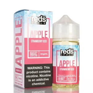 Reds Apple Strawberry Iced by 7 Daze - 100ml