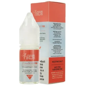Naked 100 Strawberry Pom 10ml Nic Salt (Out of Date)
