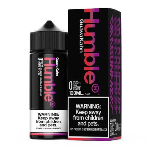 Humble Guava Kahn 120ml Tobacco Free Nicotine E-Juice - Image 2
