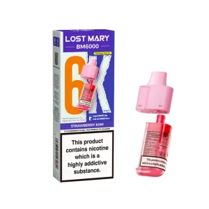 Lost Mary BM6000 Strawberry Kiwi Refill Pod