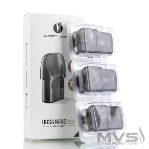 Lost Vape Ursa Nano Replacement Pod Cartridge - Pack of 3