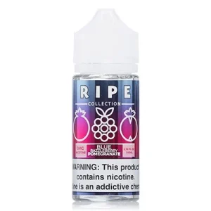 Ripe Collection Blue Razzleberry Pomegranate by Vape 100