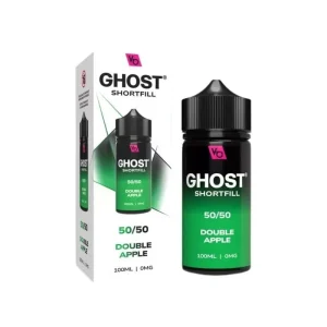 Vapes Bars Ghost Double Apple 100ml Shortfill