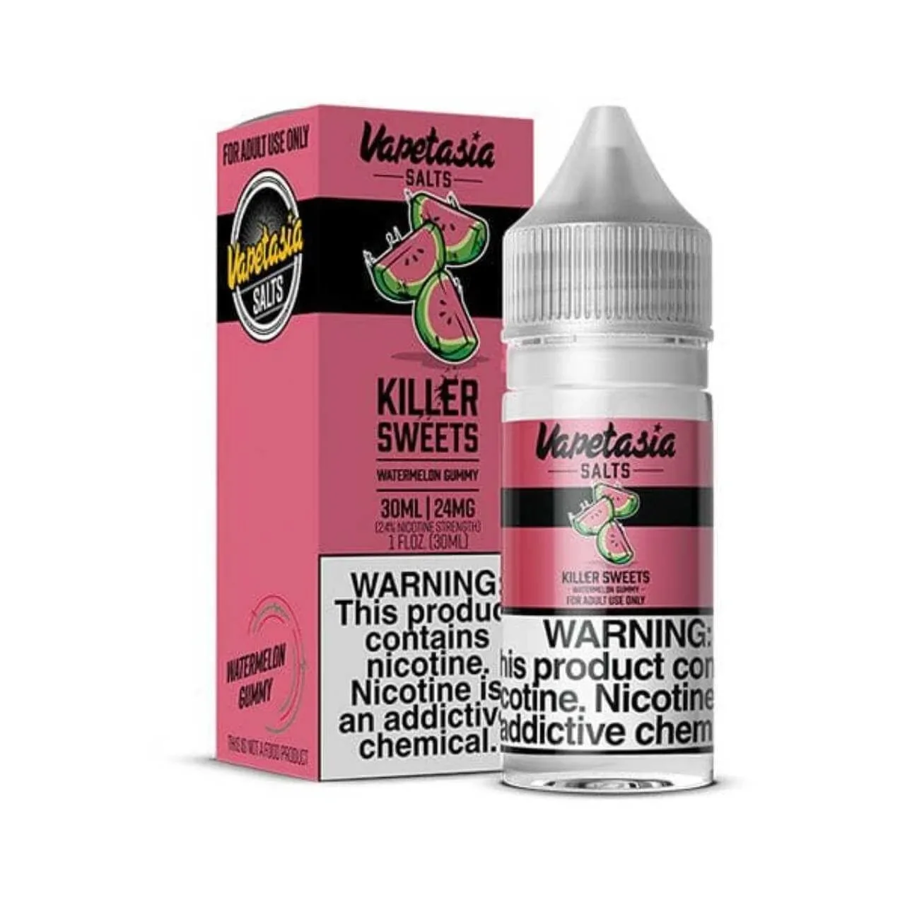 Vapetasia Salts Killer Sweets Watermelon Gummy 30ml Synthetic Nicotine E-Juice
