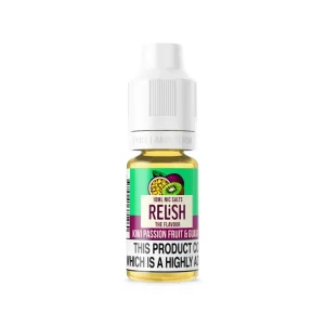 Relish Kiwi Passion Fruit & Guava 10ml Nic Salt