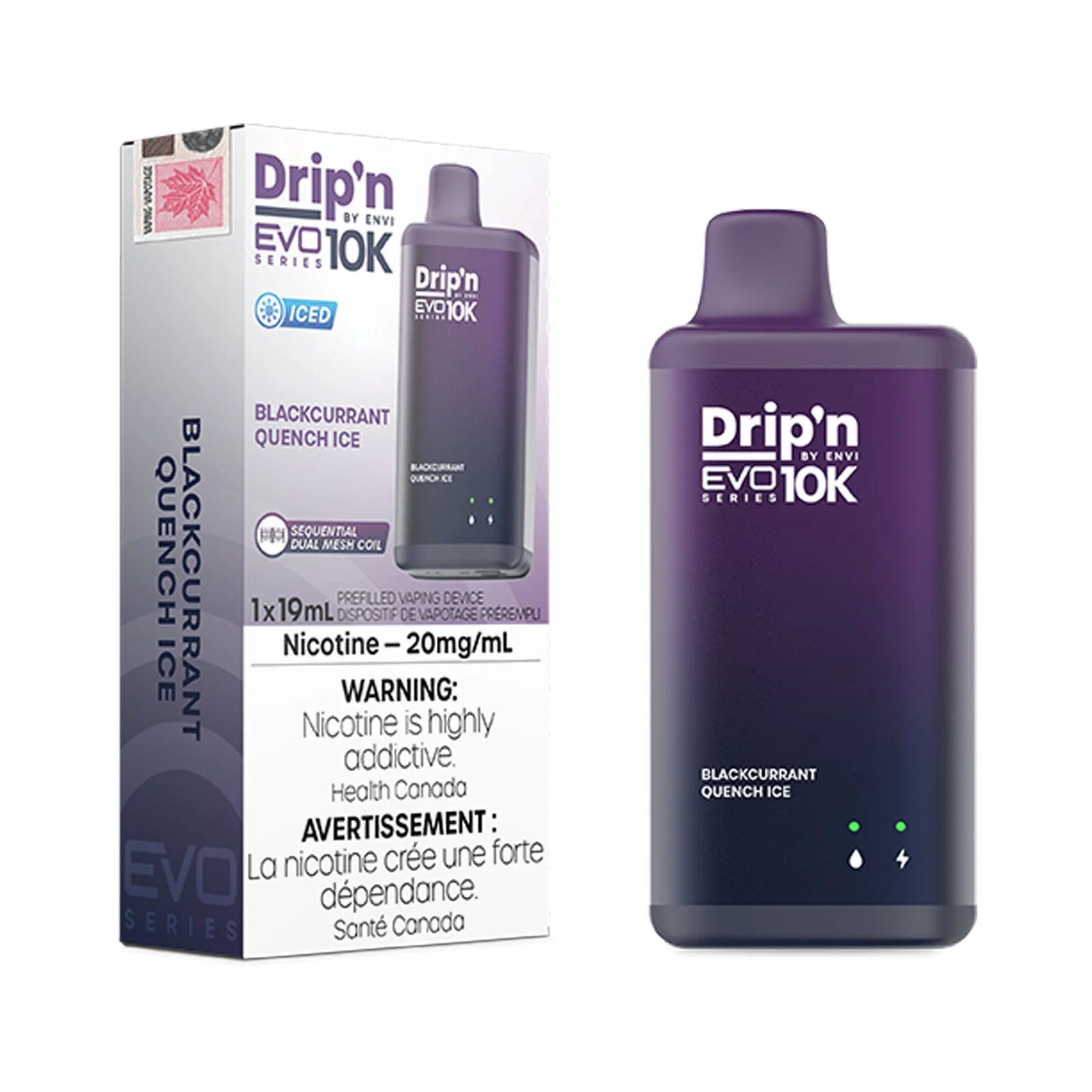 Blackcurrant Quench Ice Drip’n EVO 10K - Image 2