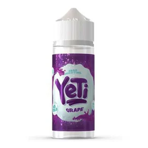 Yeti Ice Cold Grape 100ml Shortfill