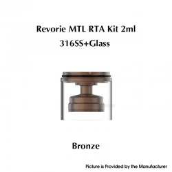 Authentic Ambition Mods Nano Tank Kit for Revorie MTL RTA - Bronze, 2.5ml