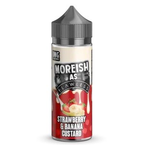 Moreish as Flawless Strawberry Banana 100ml Shortfill