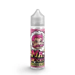Mr Wicks Rhubarb & Custard 50ml Shortfill