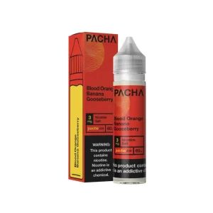 Pacha Blood Orange Banana Gooseberry Synthetic Nicotine 60ml E-Juice