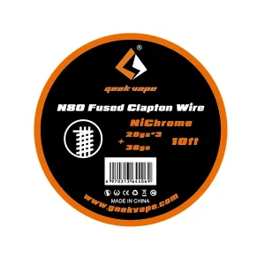 Geek Vape N80 Fused Clapton Wire (28ga*3+36ga)