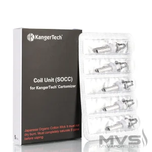 Kanger SOCC Replacement Coil - Pack of 5