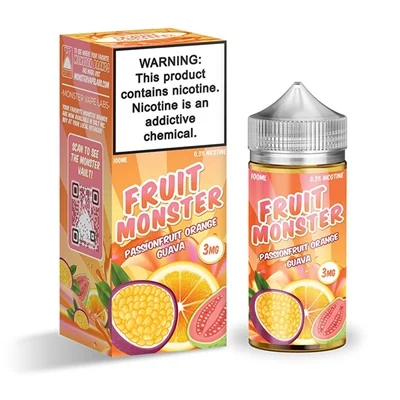 Fruit Monster Passionfruit Orange Guava 100mL