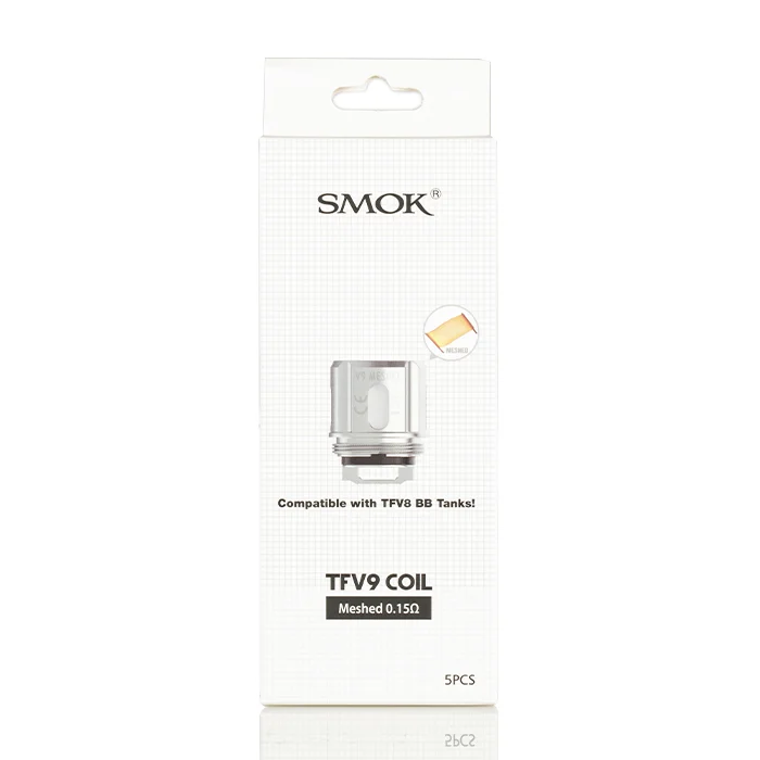 Smok TFV9 Replacement Coils 0.15 Meshed