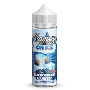 Ramsey E-Liquids On Ice Blackcurrant Aniseed 100ml Shortfill