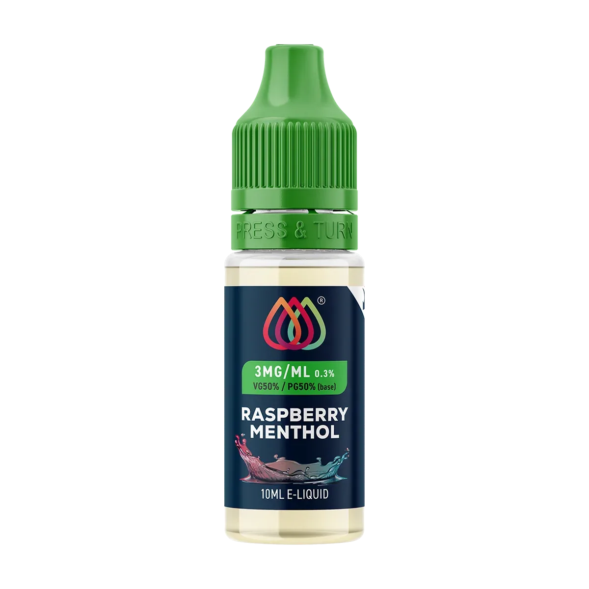 Raspberry Menthol E-Liquid by Aquavape - 10ml