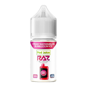 Straw Watermelon Bubblegum Ice RAZ X Pod Juice