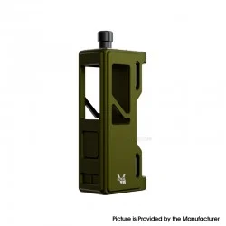 Authentic Veepon Royal V i3 60W DNA60 AIO Box Mod - Army Green, VW 1~60W, 1 x 18650, Compatible with DotAIO tanks, DNA60 Chip