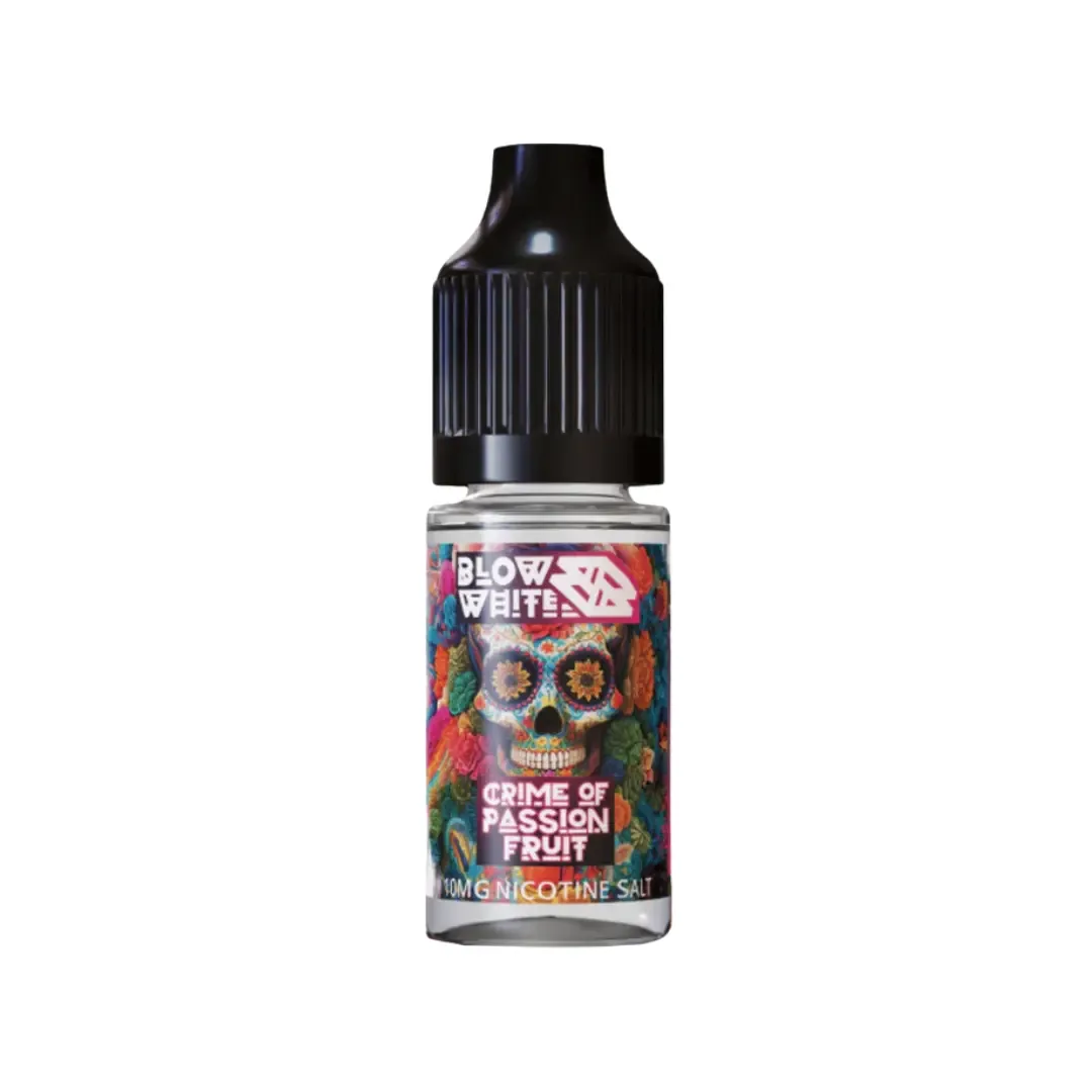 Blow White Grym Myst Crime of Passion Fruit 10ml Nic Salt
