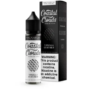 Buy Coastal Clouds Vanilla Custard 60ml Vape Juice Online