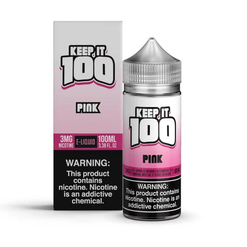 Keep it 100 Pink 100ml E-Juice - Image 2
