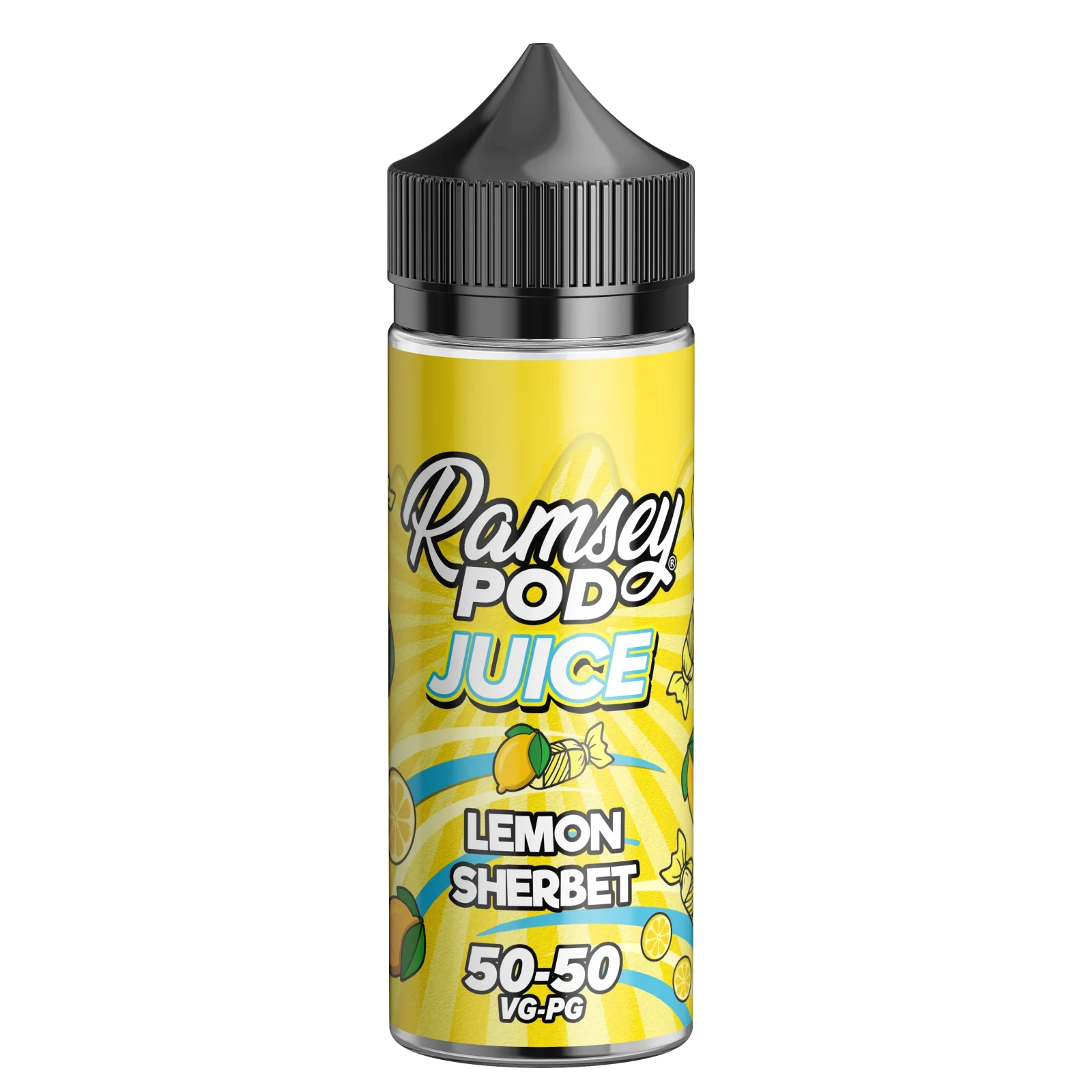 Ramsey Pod Juice Lemon Sherbet 100ml Shortfill