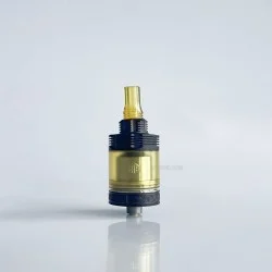 RekaVape Four One Five 415V2 415 V2 Style Short MTL RTA Atomizer - Black, 316SS + PEI, 22mm, Diameter