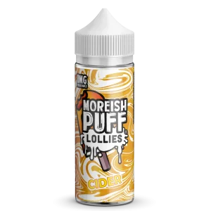 Moreish Puff Lollies Cider 100ml Shortfill