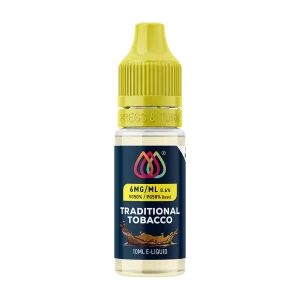 Traditional Tobacco E-Liquid by Aquavape - 10ml