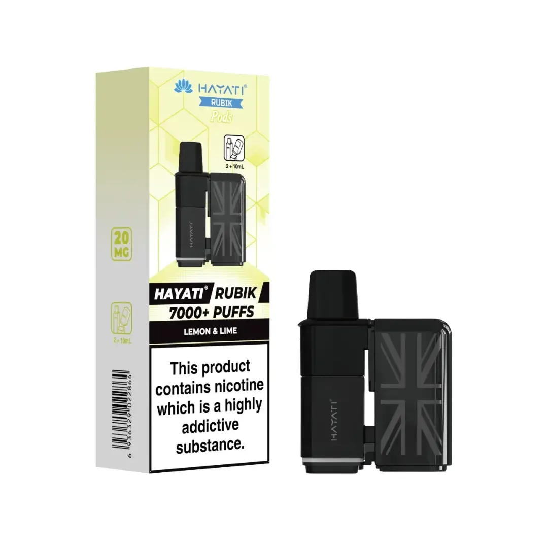 Hayati Rubik 7000 Lemon Lime Refill Pod