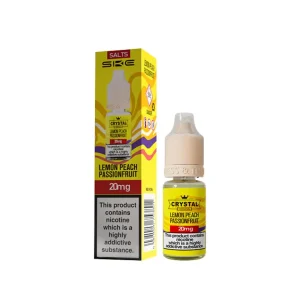 SKE Crystal Lemon Peach Passionfruit 10ml Nic Salt E-liquid