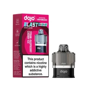 Vaporesso Dojo Blast 6000 Strawberry Raspberry Cherry Ice Prefilled Pods