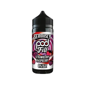 Doozy Seriously Pod Fill Strawberry Raspberry 100ml Shortfill