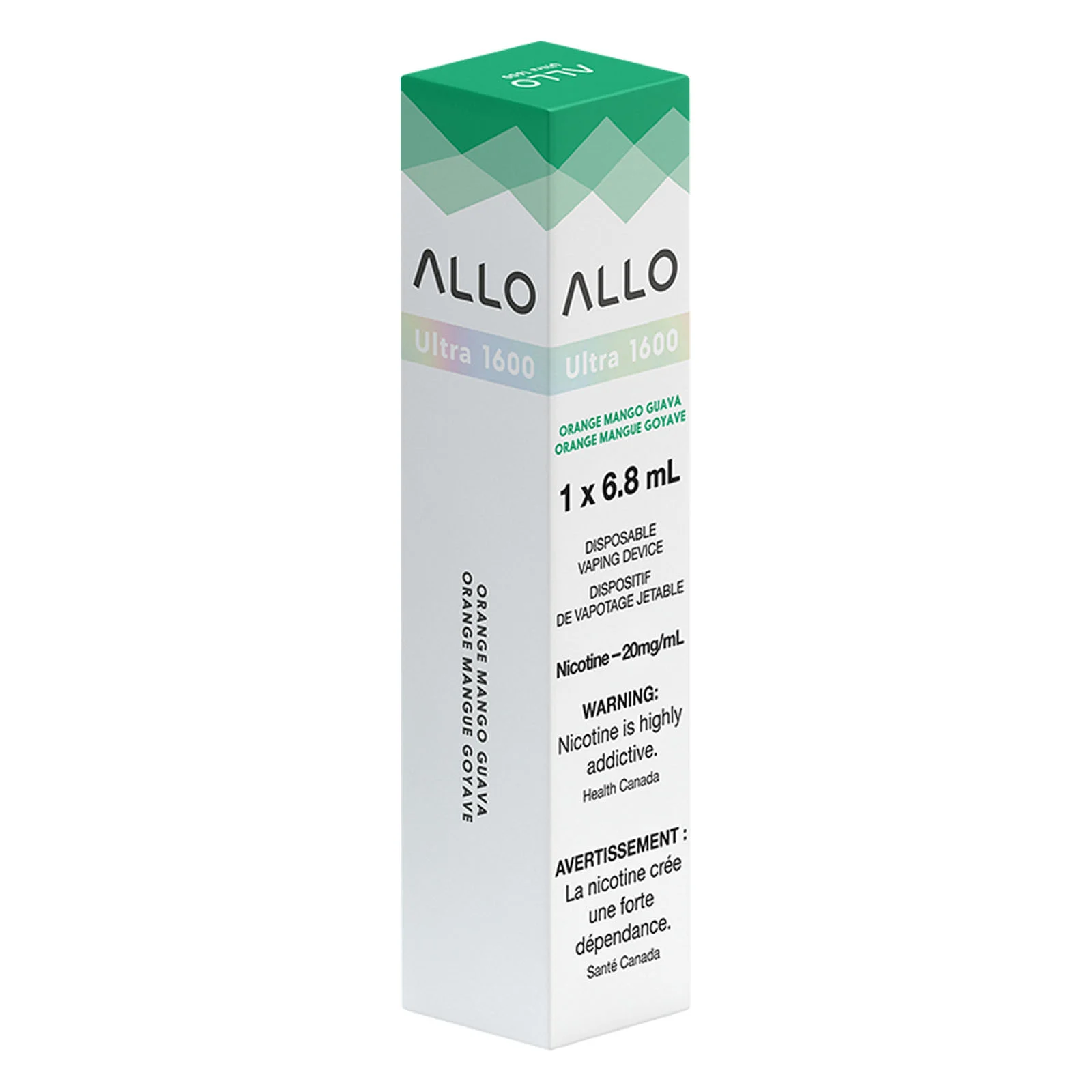 Orange Mango Guava ALLO Ultra 1600 – Disposable Vape - Image 2
