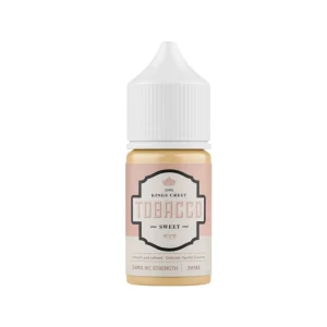 King's Crest Salt SWEET Tobacco 30ml E-Juice