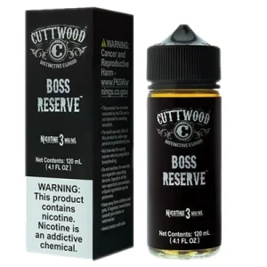 Boss Reserve by Cuttwood Vapor 120mL