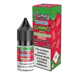 Ramsey E-Liquids Gummies Watermelon Burst 10ml Nic Salt