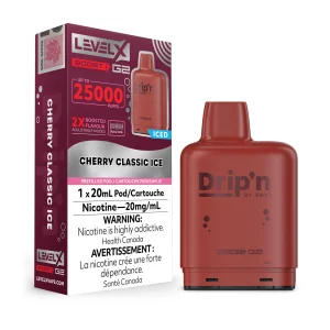 Cherry Classic Ice Drip’n Boost G2 – Level X Pod