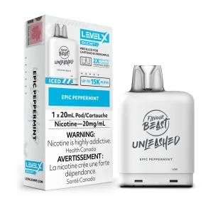 Epic Peppermint Level X Unleashed Boost Pod – Flavour Beast