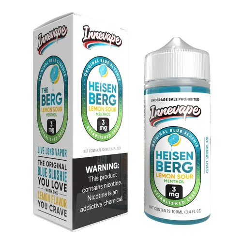 Innevape Heisenberg Lemon Sour Menthol 100ml E-Juice - Image 2