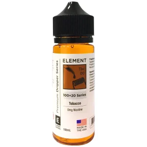 Element Tobacco Eliquid 100ml Shortfill