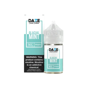7 Daze Glacial Mint 30ml Nic Salt Vape Juice