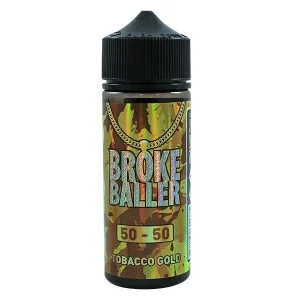 Broke Baller Tobacco Gold 80ml Shortfill