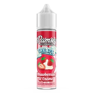 Ramsey E-Liquids Treats Strawberries Cream 50ml Shortfill
