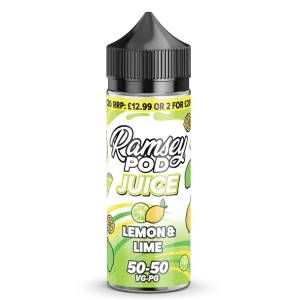 Ramsey Pod Juice Lemon & Lime 100ml Shortfill
