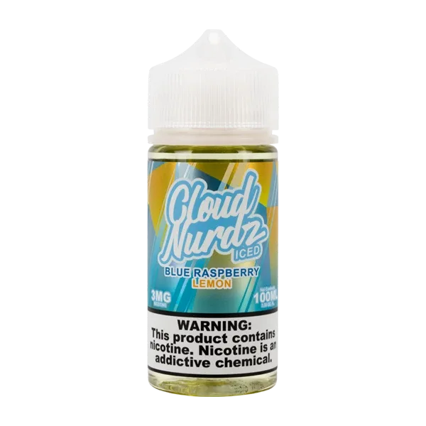 Iced Blue Raspberry Lemon by Cloud Nurdz 100mL