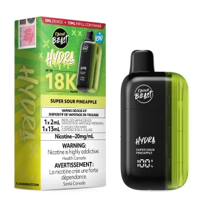 Super Sour Pineapple Flavour Beast Hydra 18K – Disposable Vape