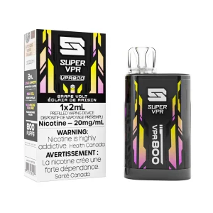 Grape Volt Super VPR 800 – Disposable Vape